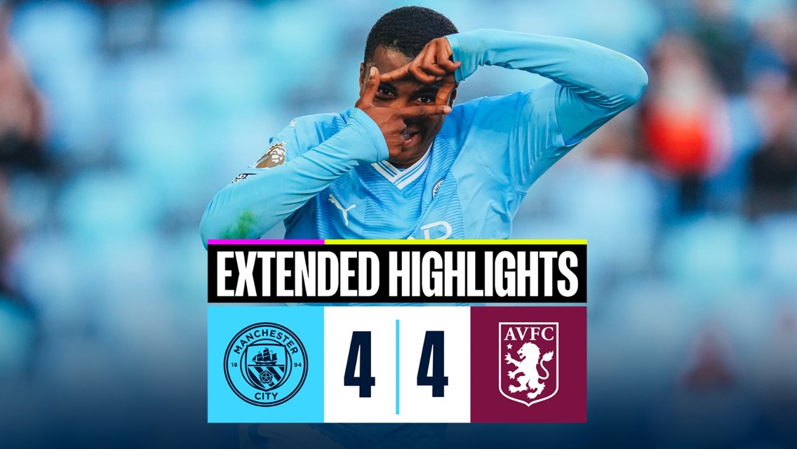City EDS 4-4 Aston Villa U21s: Highlights
