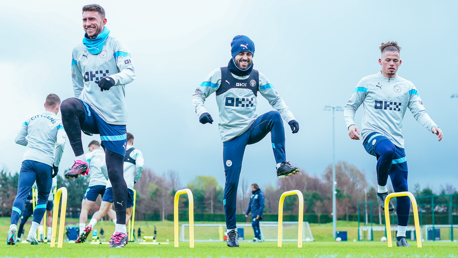 Treino: vai começar a maratona de jogos!