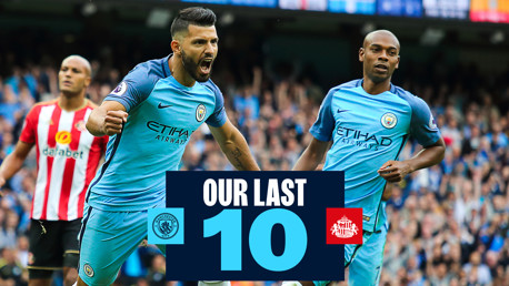 Our last 10 home Premier League goals against Sunderland