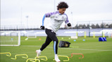 ROAD TO RECOVERY: Leroy Sane is back on the training field 