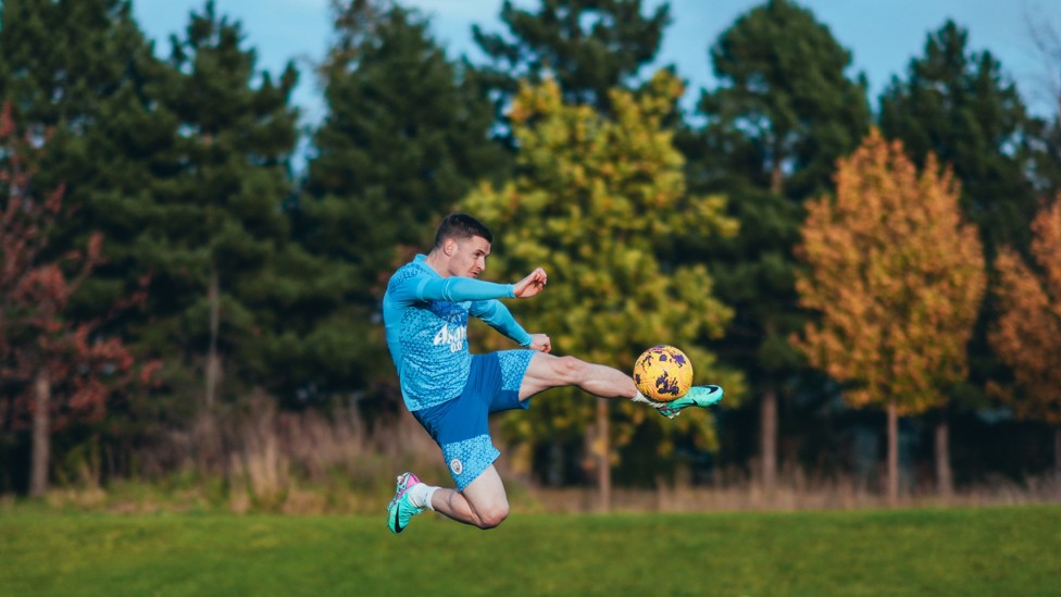 SERGIO STRIKE : Our young defensive ace lets fly
