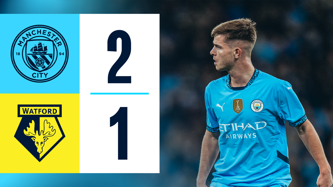 City 2-1 Watford: resumen breve