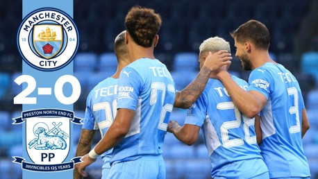 City 2-0 Preston: Match highlights