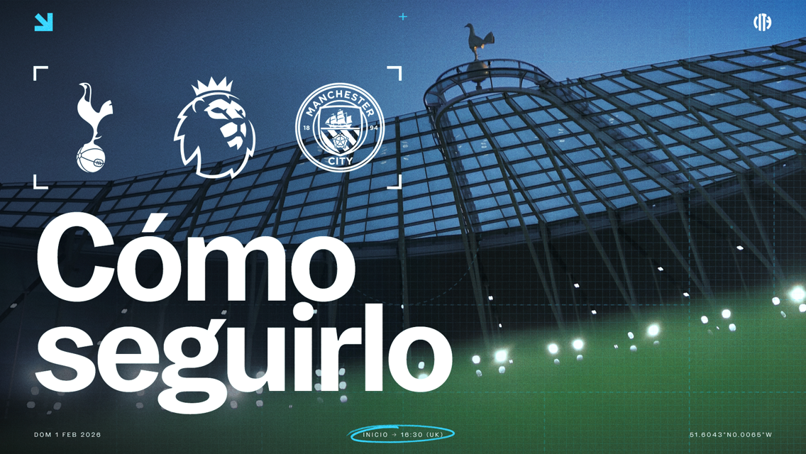 Spurs v City: horarios y TV