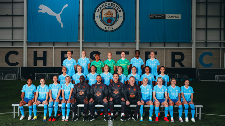 La sesión de fotografías oficial del Manchester City Women de la temporada 2023/2024