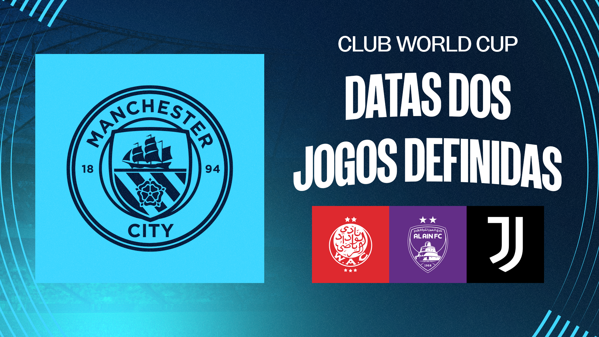 Definidas datas dos jogos do City no Mundial de Clubes