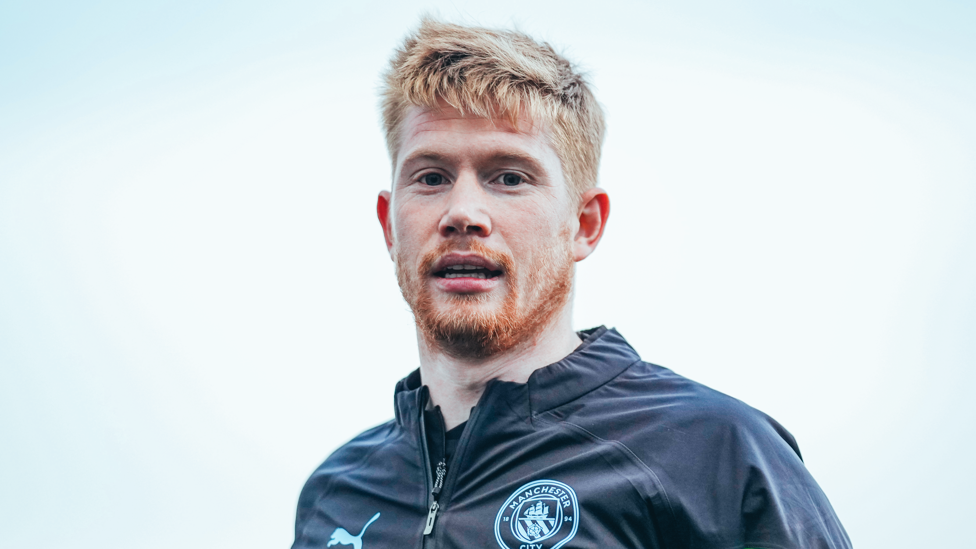 BRILLIANT BELGIAN : Kevin De Bruyne spots the camera