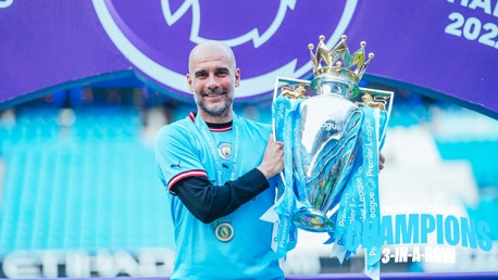 Pep : Nous devons fêter le titre de champion d'Angleterre