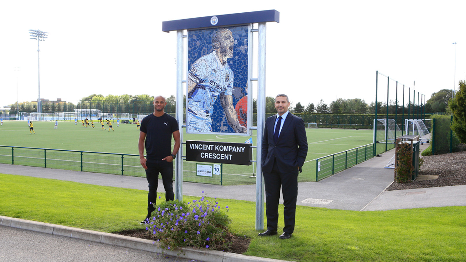 City reveal lasting Kompany tributes