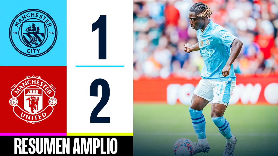 City 1-2 United: resumen amplio final FA Cup 2024