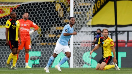 STERLING WORK: Raz wheels away to celebrate his powerful opener.