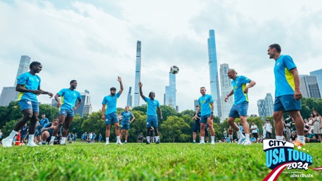 Tour nos EUA 2024: Treinando no Central Park