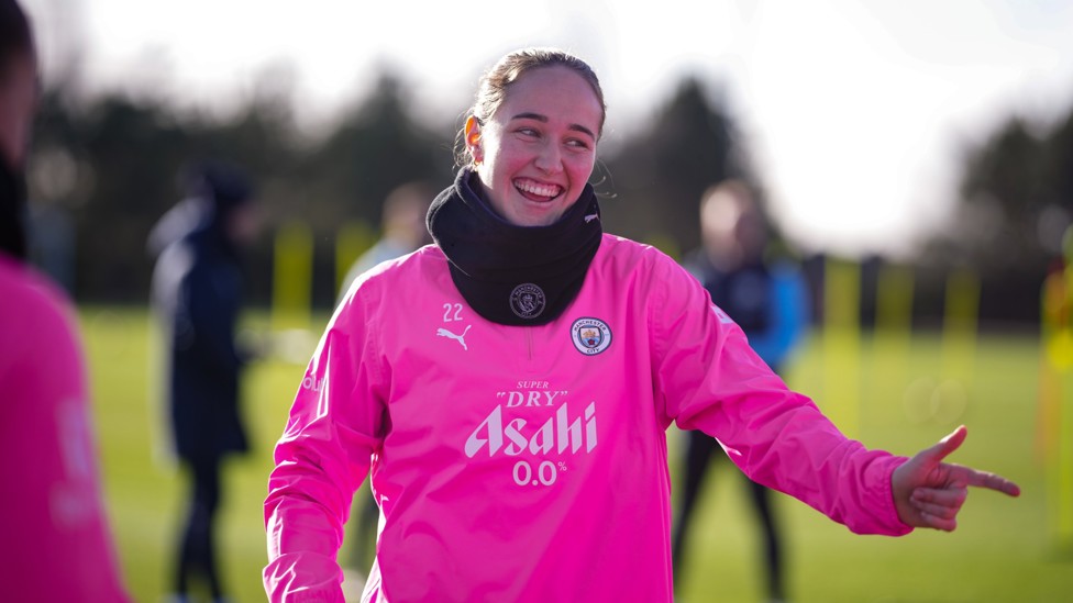 SMILING SYD : Sydney Lohmann shares a joke