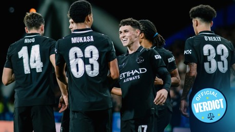 Eight Academy players help City to League Cup win over Huddersfield