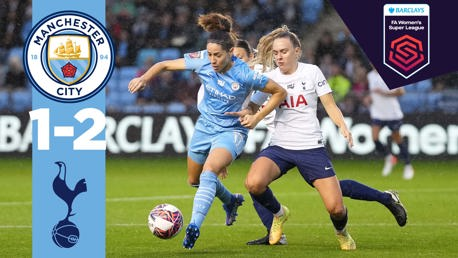City 1-2 Tottenham: FA WSL highlights
