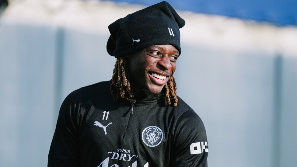 DOKU'S DAY : Jeremy enjoys the sunshine