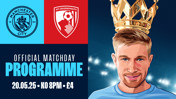 City v Bournemouth: King Kev special edition programme cover revealed