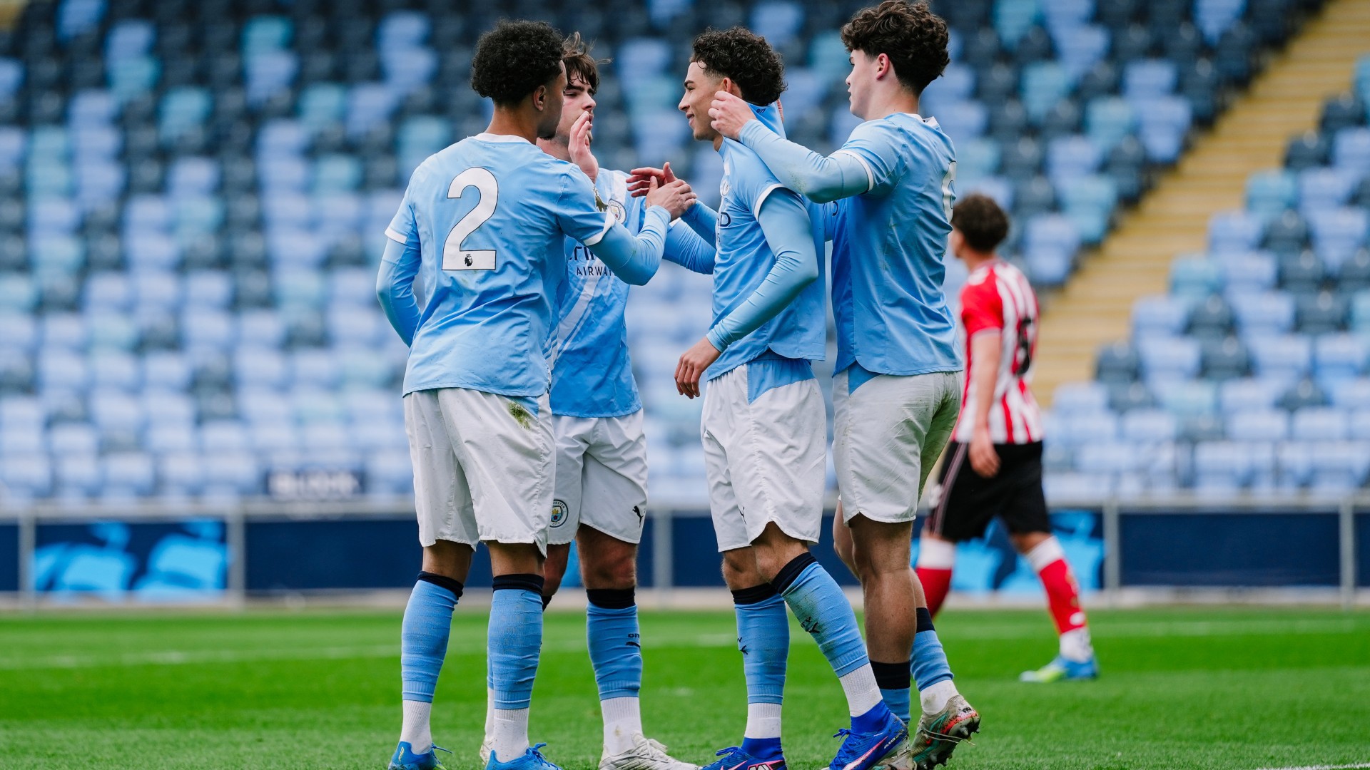 TOGETHER : Another important win in the race for the North title. 