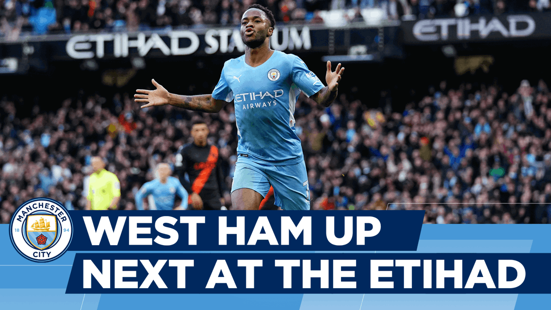City v West Ham: Watch Matchday Live on the Man City app 