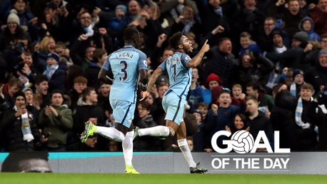 Goal of the Day: Raheem Sterling v Arsenal 2016