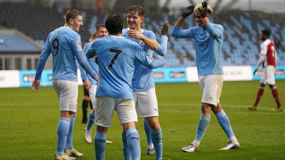 KILLER INSTINCT : City put 10-man Arsenal to the sword 4-1 in October, demonstrating their clinical edge to make it three wins on the spin