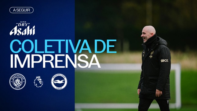 A seguir: Coletiva de imprensa de Enzo Maresca sobre o jogo do City contra o Brighton