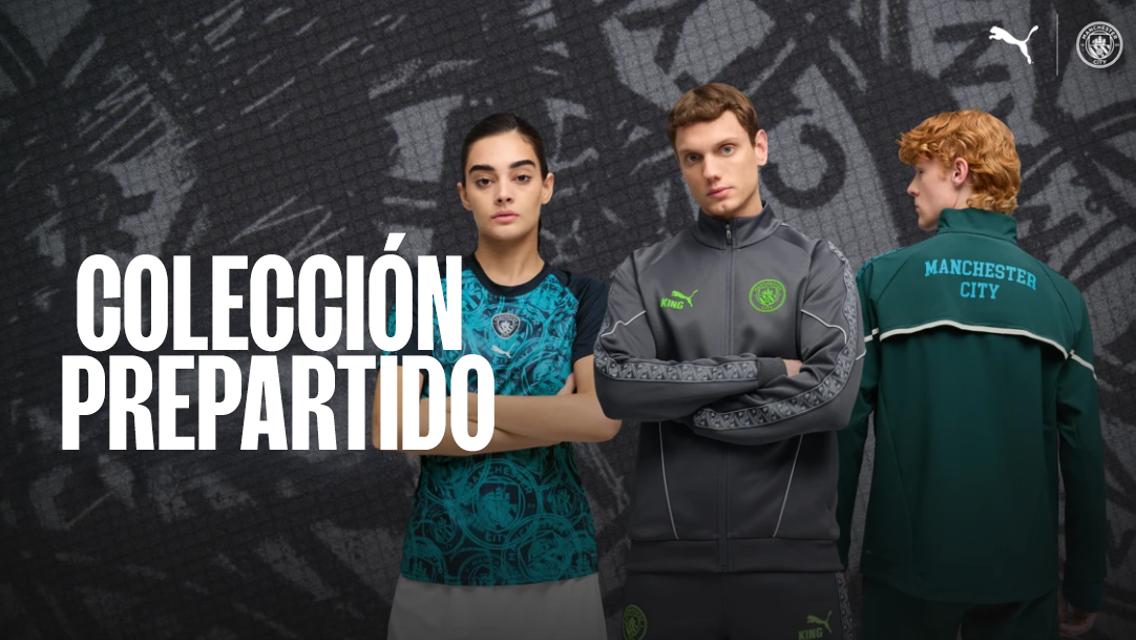 Manchester City y PUMA lanzan la colección prepartido