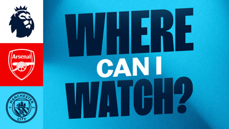 How can I watch Arsenal v City on TV?