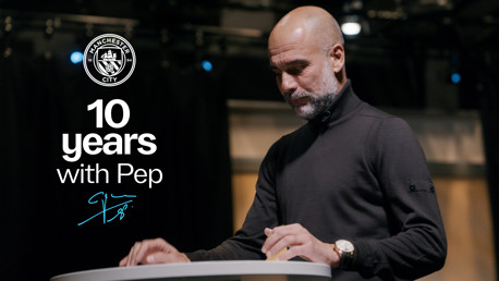 Guardiola: What a time we have had together!