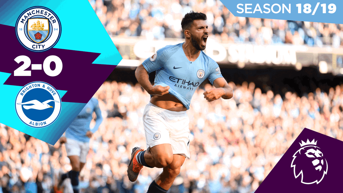 City 2-0 Brighton: Full match replay 2018/19