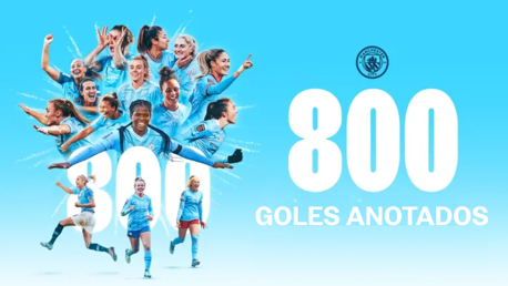 El City llega a los 800 goles anotados