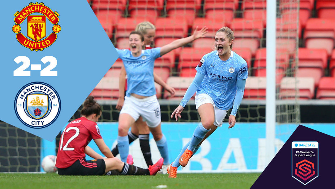 Full-match replay: United 2-2 City