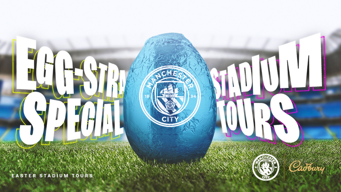 Explore the Easter extravaganza at the Manchester City Stadium Tour