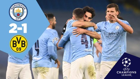City 2-1 Dortmund: Full-Match replay