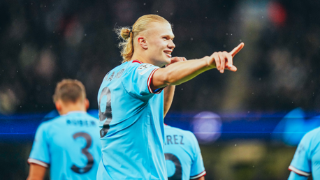 DEJA VU: Haaland celebrating again.