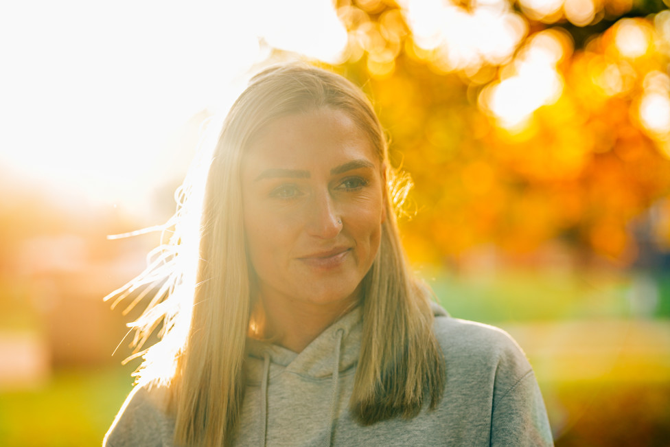SHINE ON : A bright spark, though she prefers to stay out of the spotlight!