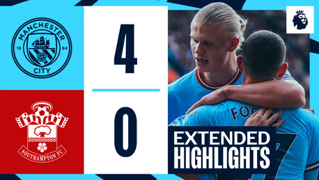 ไฮไลท์เต็ม: ซิตี้ 4-0 เซาแธมป์ตัน