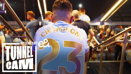 City v Chelsea: Tunnel Cam