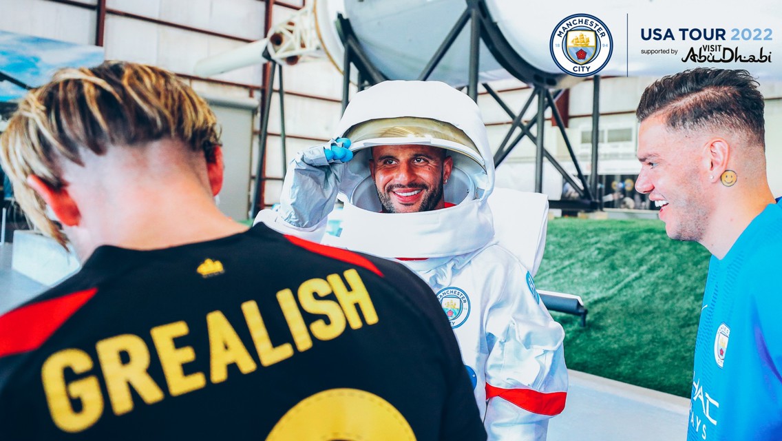 City's NASA away kit launch in pictures