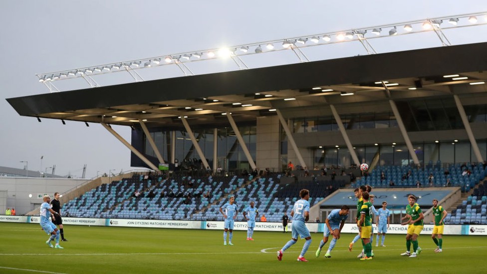 STRIKE ONE: Riyad Mahrez fires home his first-half free-kick