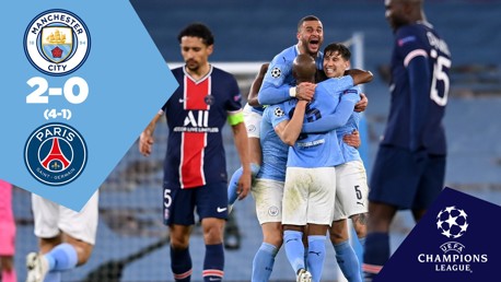 City 2-0 PSG: Full-match replay