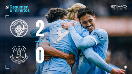 City 2-0 Everton: resumen extendido