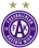 Logo of Fußballklub Austria Wien featuring the initials FAK, a large A, and two gold stars above, in purple and white.