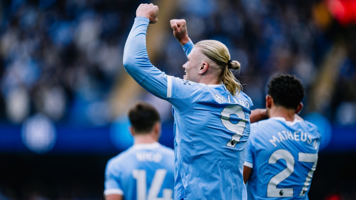 Gallery: Haaland double sinks Toffees!