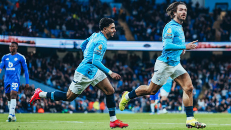 GREALISH GOAL: Superb finish!
