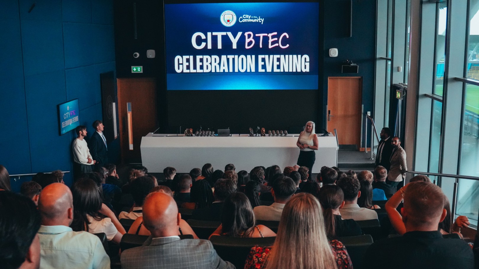 City in the Community celebrate its BTEC graduates.