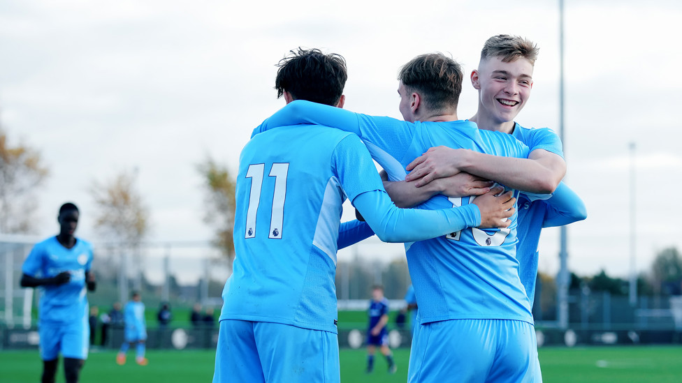 MAN ON FIRE: Josh Adam securing his brace