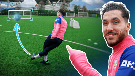 Day in the Life: Rayan Cherki recreates his rabona assist!