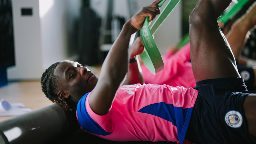 WING WIZARD : Jeremy Doku played a key role in City's first goal against Newcastle