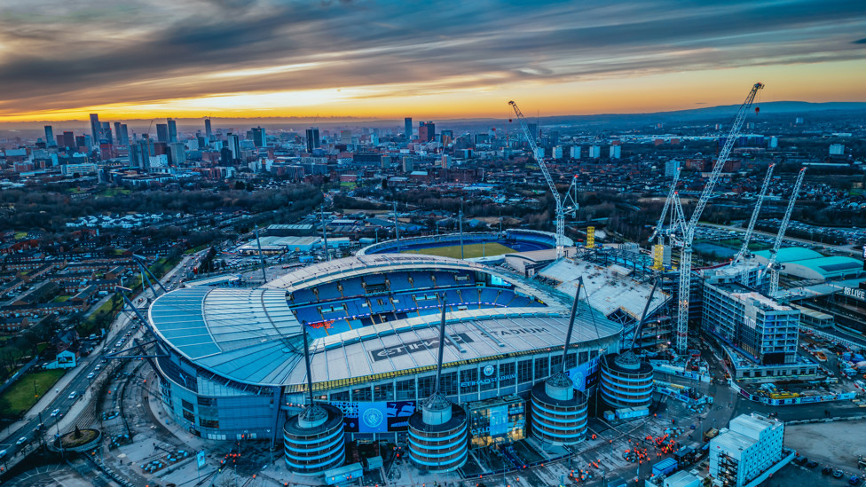 HOME : A big night awaits at the Etihad...